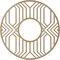 Ekena Millwork Empire Wood Fretwork Pierced Ceiling Medallion, Birch, 28"OD x 10 1/4"ID x 1/4"T CMWP28X28X0250EPBI - alternate 3